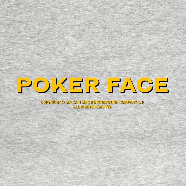 Poker Face Title Card by Gary's Graphics